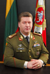 Lieutenant General Valdas Tutkus, Chief of Defence of the Lithuanian Armed Forces