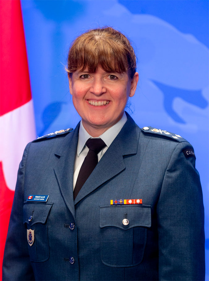 NATO - Biography: Frances J. Allen, Military Representative of Canada to NATO