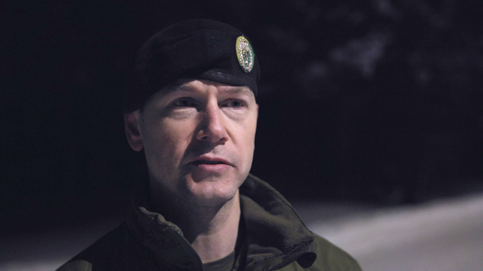 Lieutenant Colonel Petter Bakkejord, Norwegian Army. 