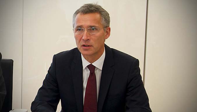 Bilateral meeting between NATO Secretary General Jens Stoltenberg and the Minister of Defence of the Czech Republic, Martin Stropnicky