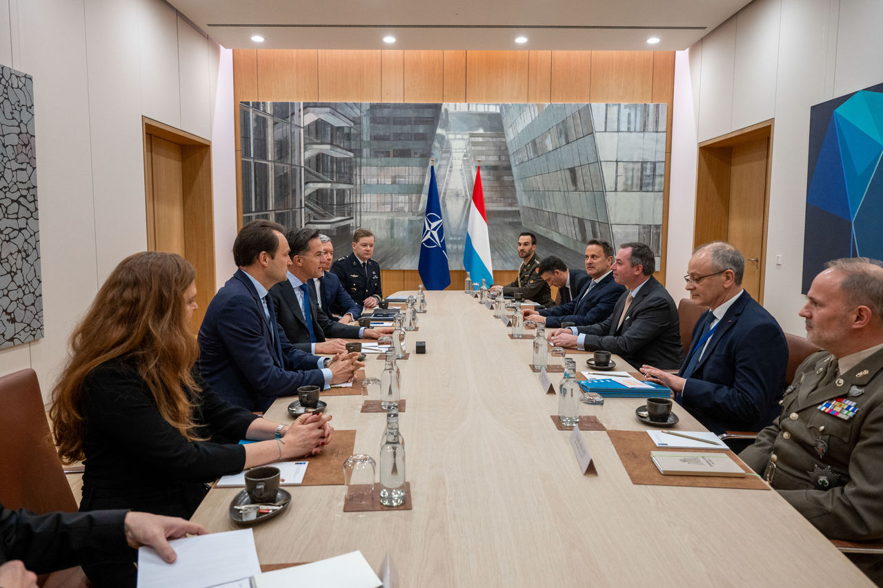 NATO Secretary General meets His Royal Highness the Grand-Duke of Luxembourg