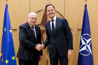 NATO Secretary General meets with the Commissioner for Defence and Space