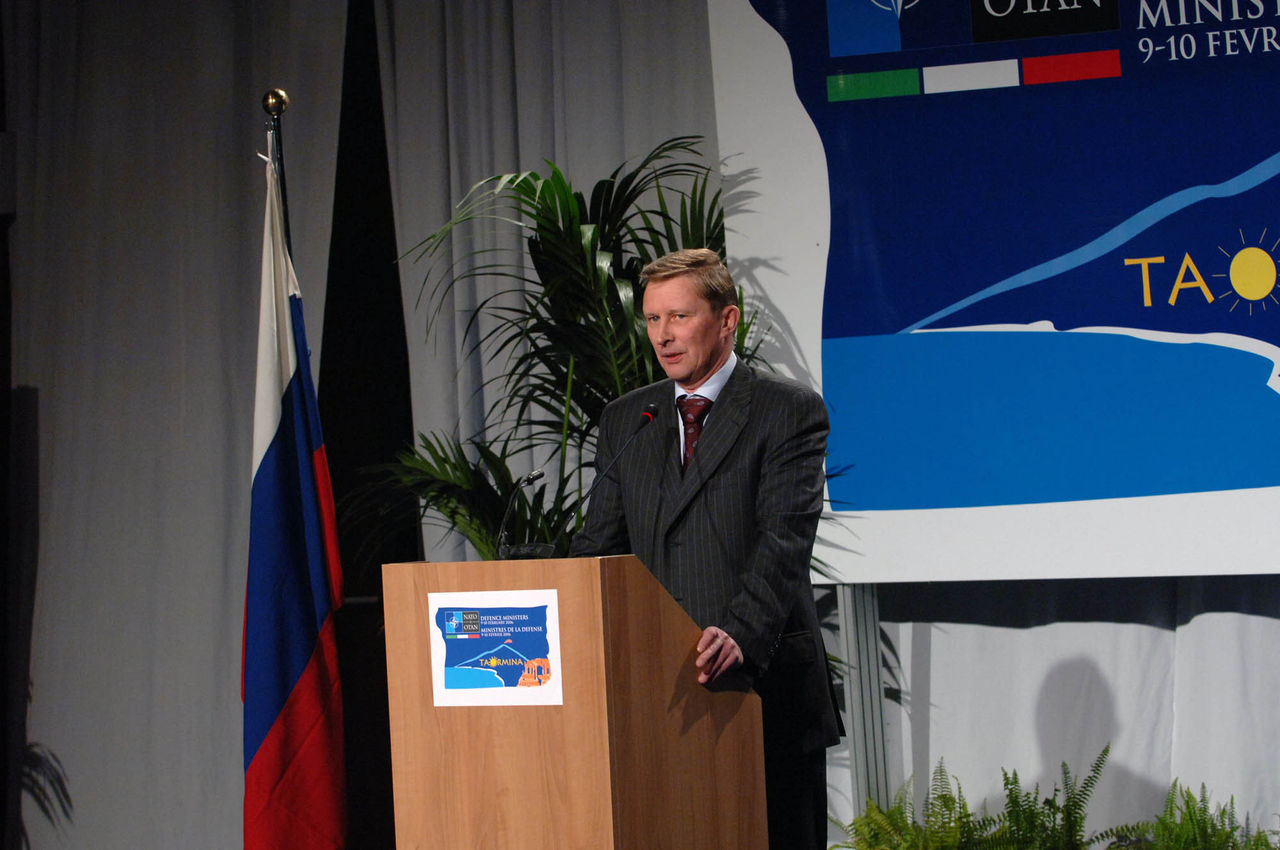 Sergei Ivanov, Minister of Defence of the Russian Federation