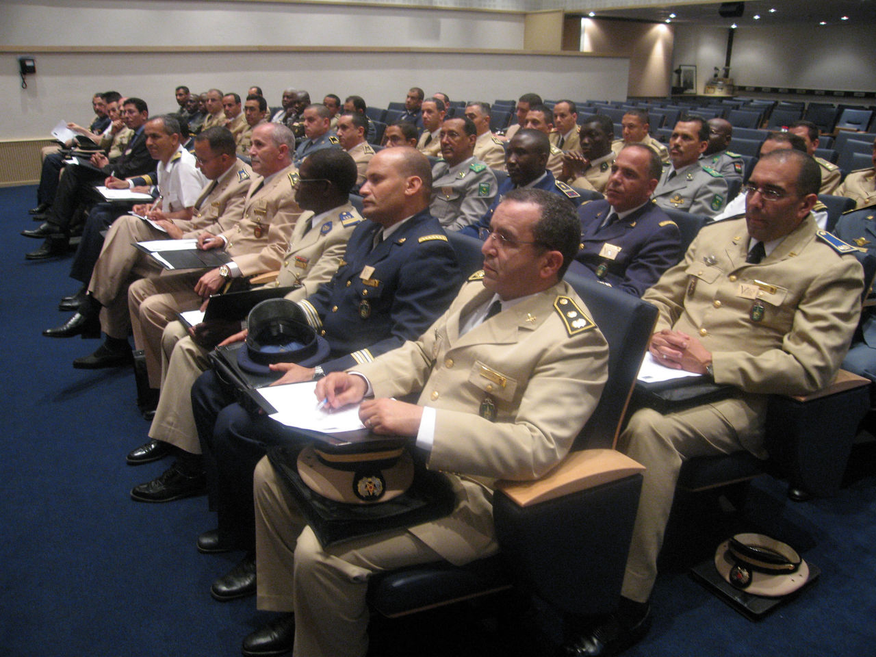 View of the audience 