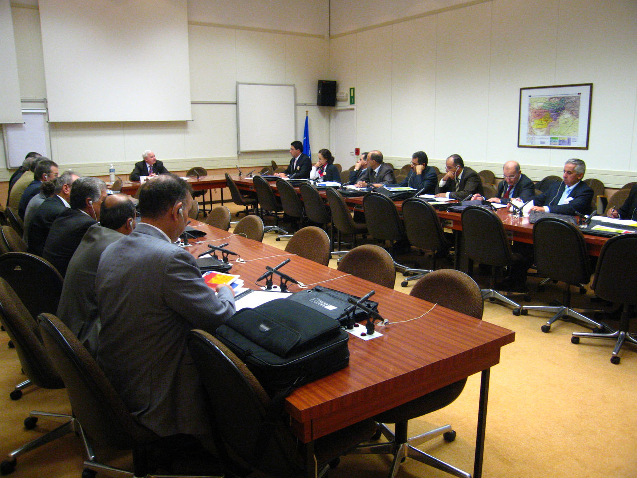 View of the participants