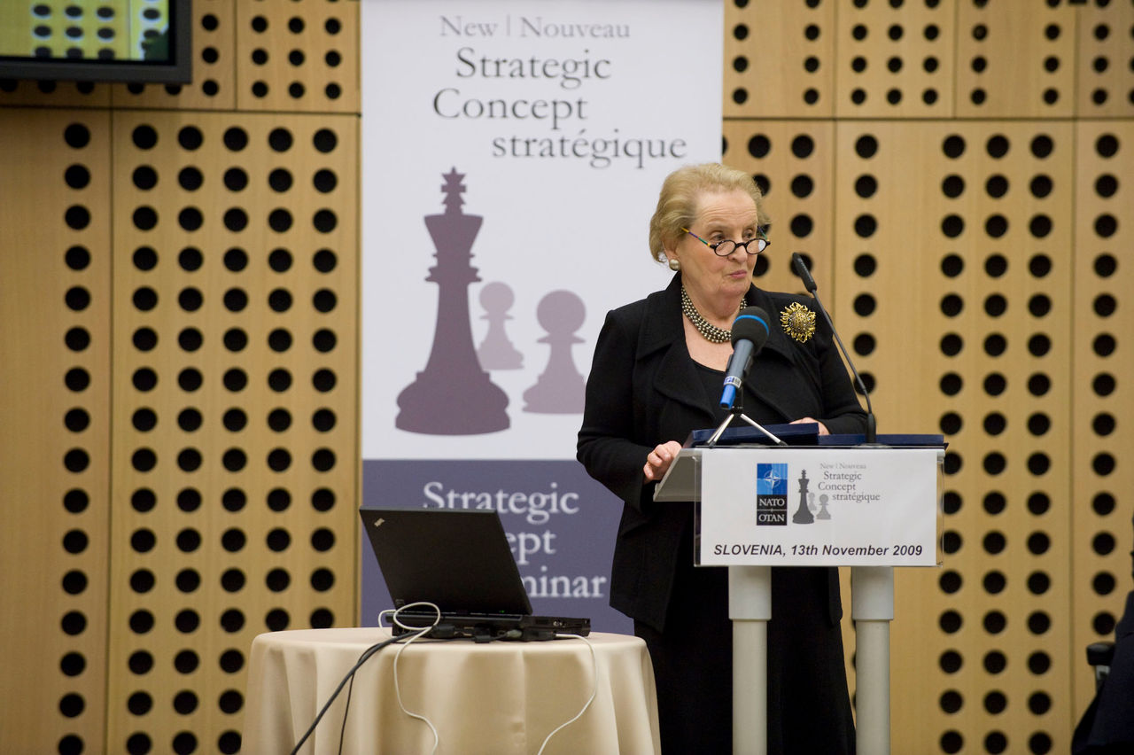 Opening remarks by the Hon. Madeleine K. Albright, Chair of the Group of Experts.