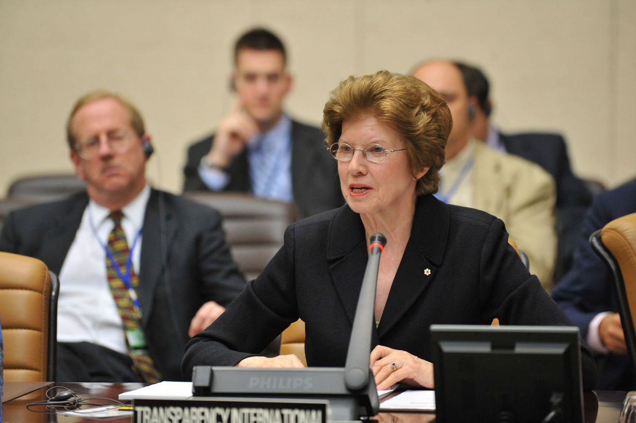 Meeting of the EAPC. Remarks by Hugette Labelle, Chairman Board of Directors, Transparency International 