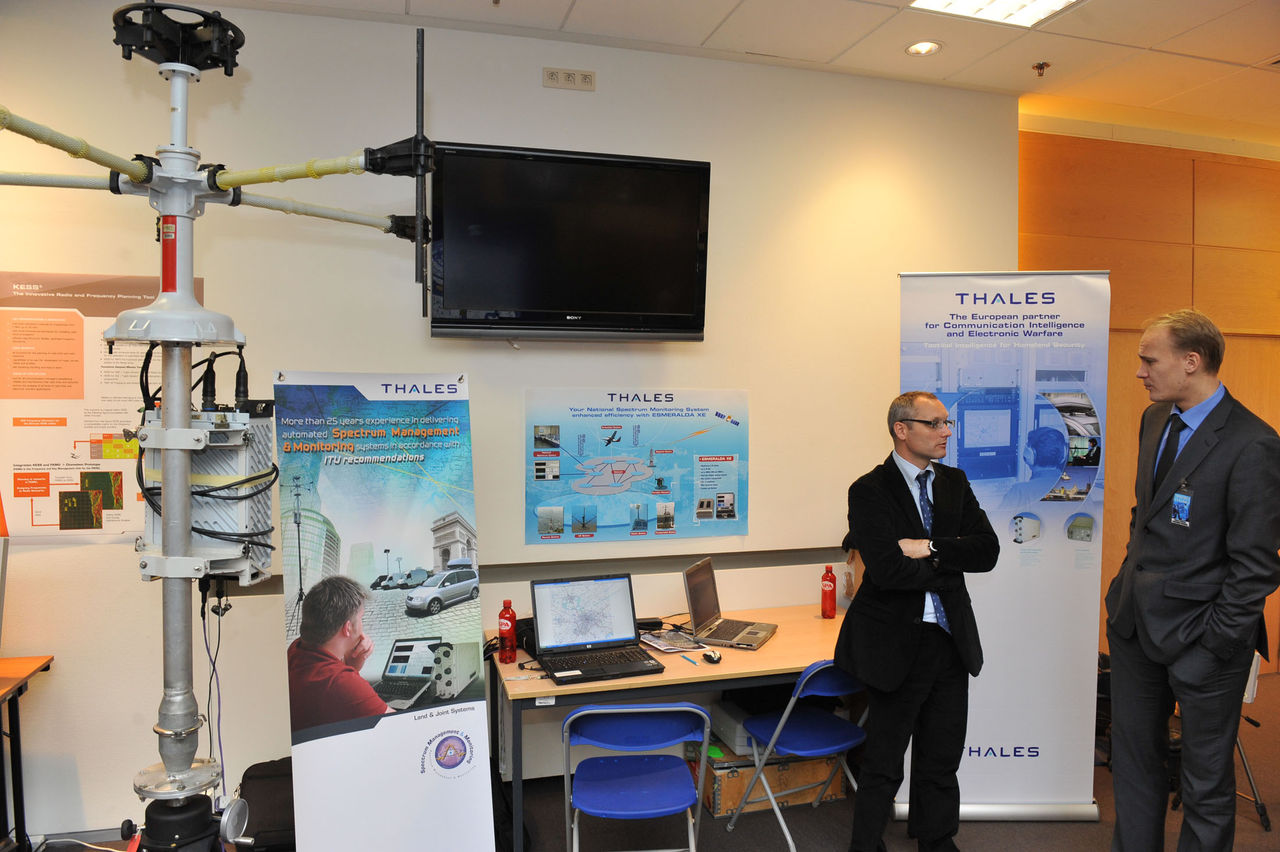 Exhibition - Spectrum at the crossroads: Sharing a Mission-critical, Scarce Natural Resource