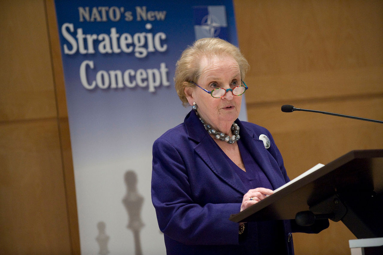 Closing remarks by Madeleine Albright, Chair of the Group of Experts.