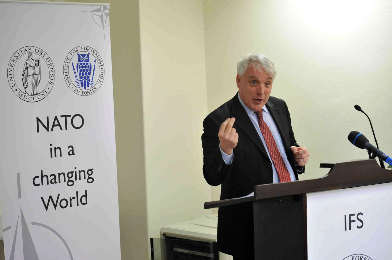 Remarks by Jamie Shea, NATO Director of Policy Planning at the Norwegian Institute for Defence Studies