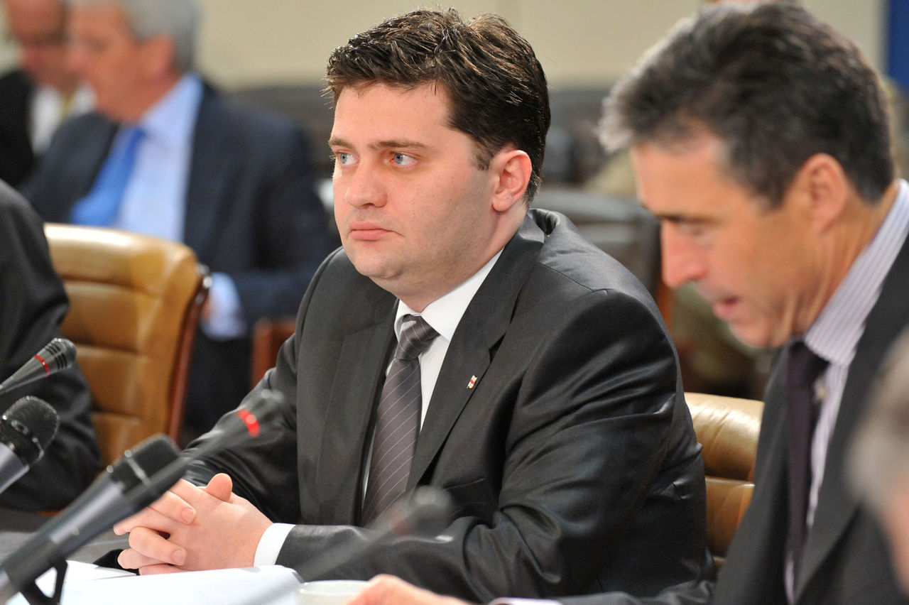 Meeting of the NATO-Georgia Council (NGC)
- Bachana Akhalaia (Minister of Defence, Georgia)