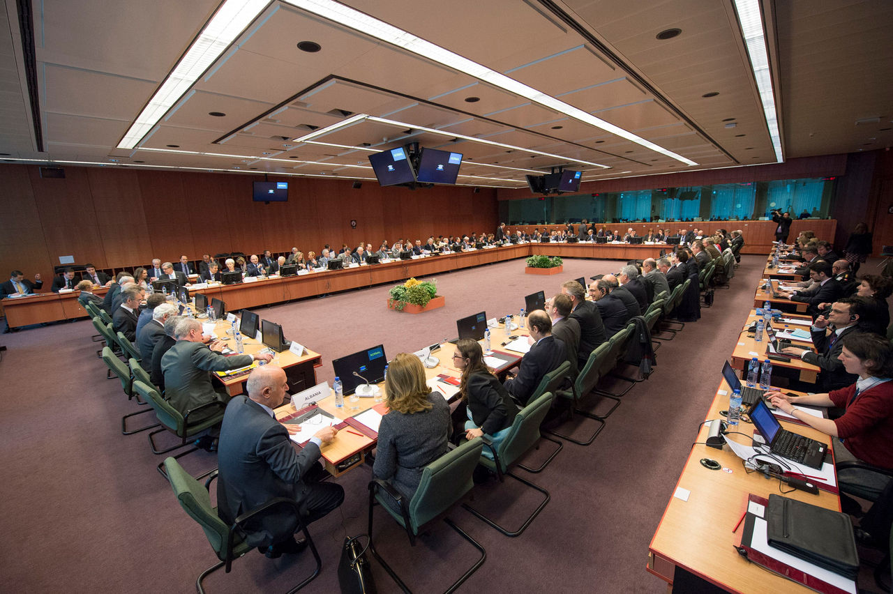 North Atlantic Council Joint Informal meeting with Political and Security Committee of the European Union on Ukraine.
