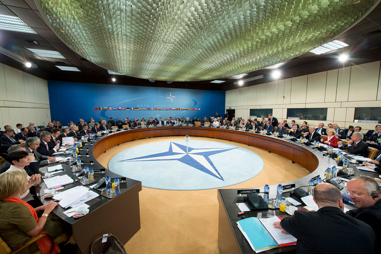 General View of the NATO-Ukraine Commission Meeting