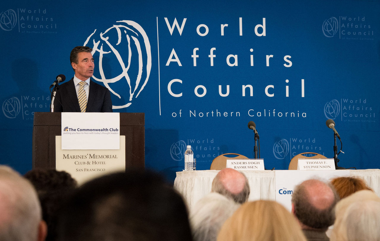 Speech by NATO Secretary General Anders Fogh Rasmussen at the Marines’ Memorial Club Hotel in San Francisco