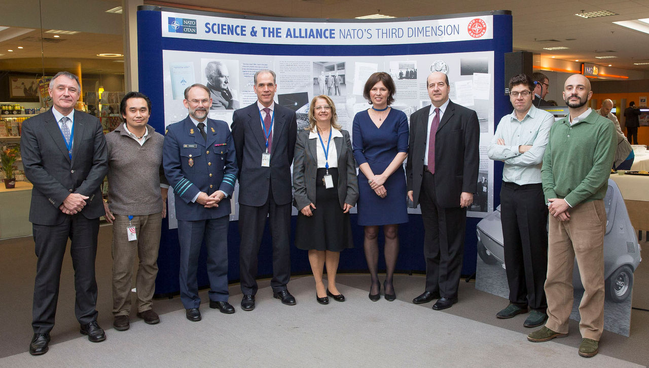 Full panel of participants (NATO officials and specially-invited scientists)