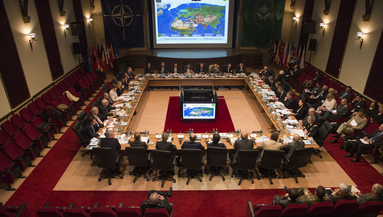 Briefing by Lieutenant General John W. Nicholson, Commander LANDCOM 