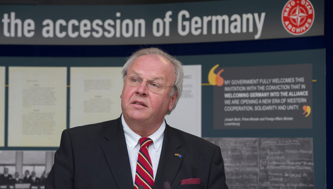 Ambassador Martin Erdmann, Permanent Representative of the Fedreal Republic of Germany to NATO