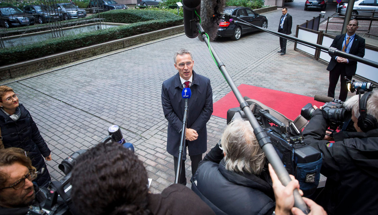 Doorstep statement by NATO Secretary General Jens Stoltenberg upon his arrival at the European Council 