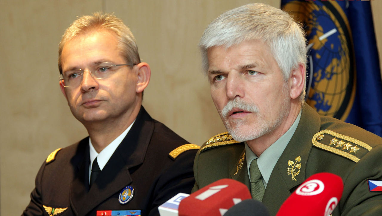 General Denis Mercier, Supreme Allied Commander Transformation and  General Petr Pavel, Chairman of the NATO Military Committee