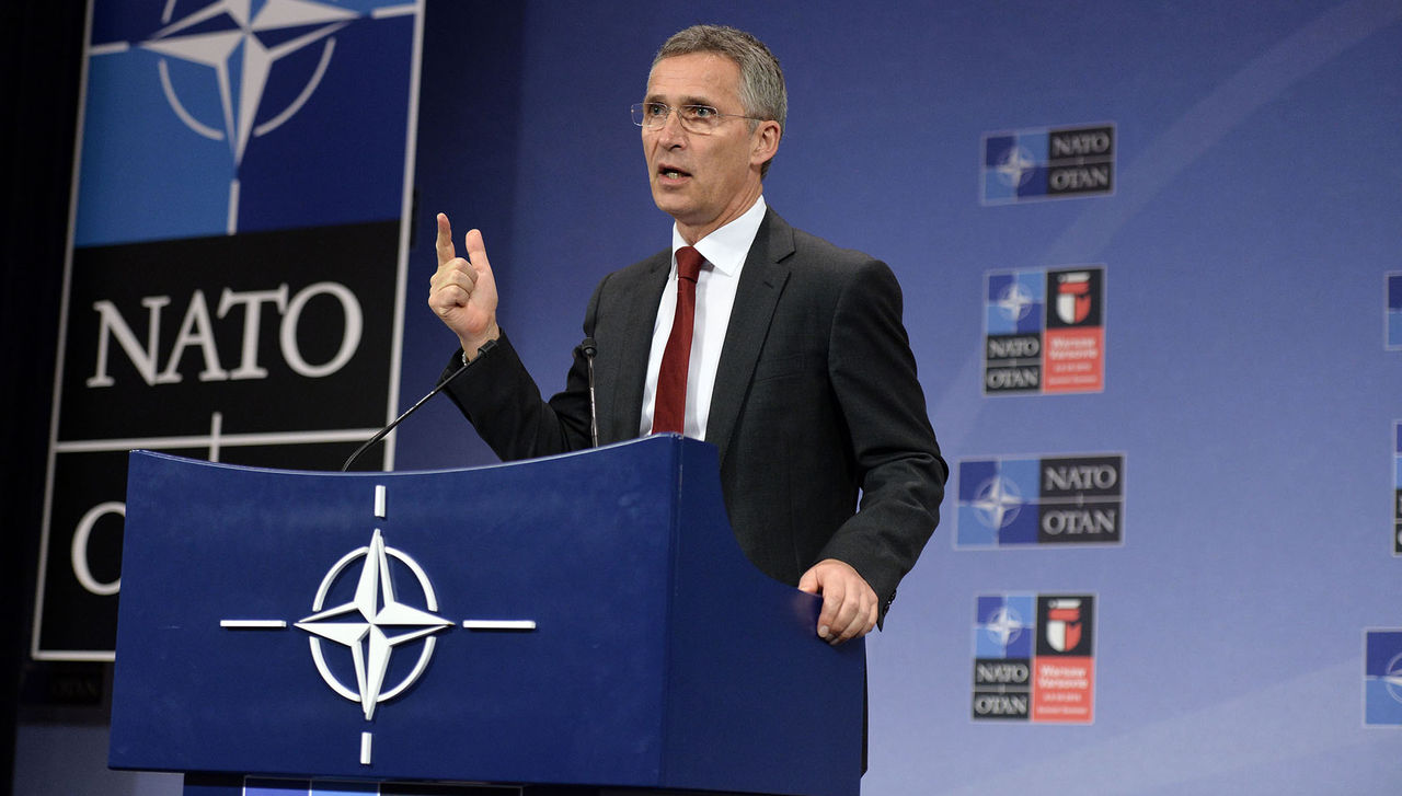 Pre-summit press conference by NATO Secretary General Jens Stoltenberg ahead of the NATO Summit in Warsaw on 8 and 9 July 2016