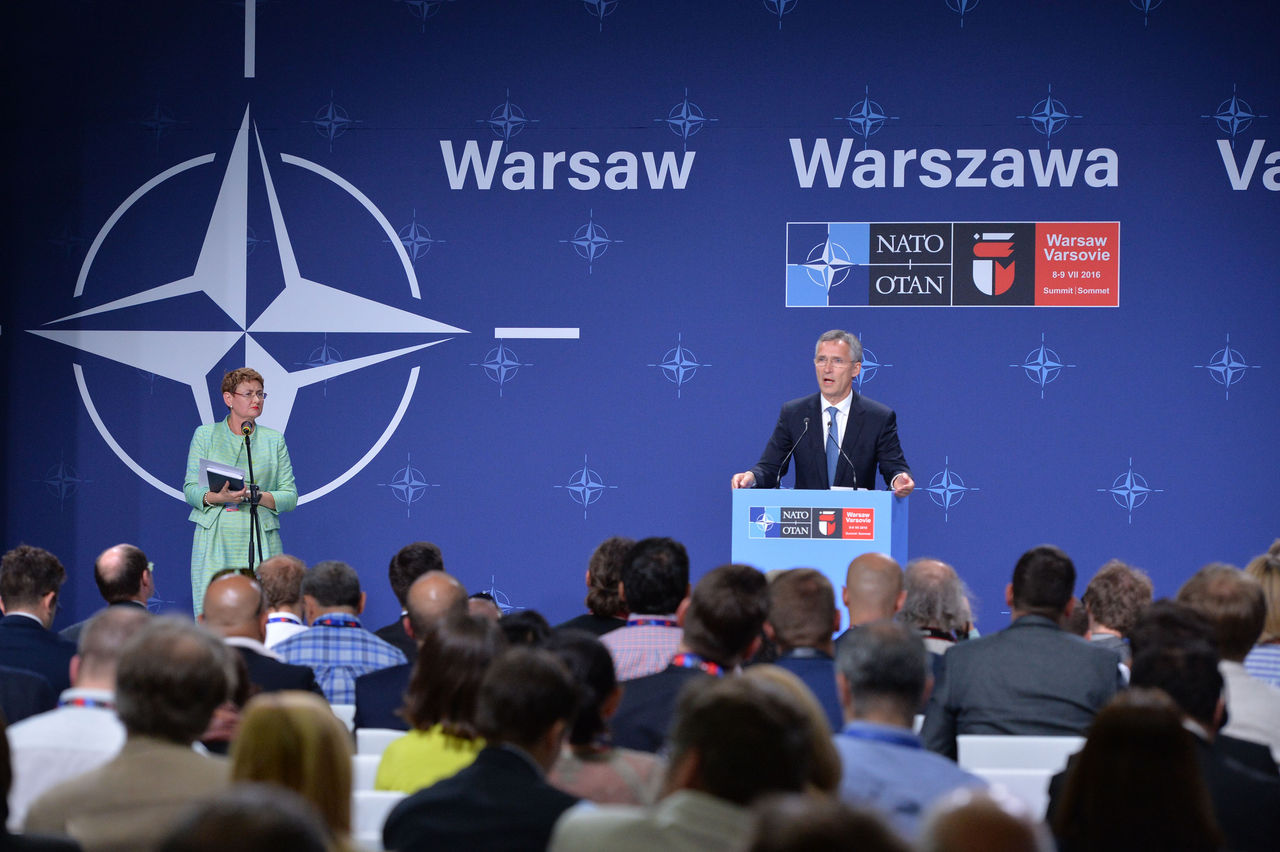 Press conference by NATO Secretary General Jens Stoltenberg following the North Atlantic Council meeting at the level of Heads of State and Government
