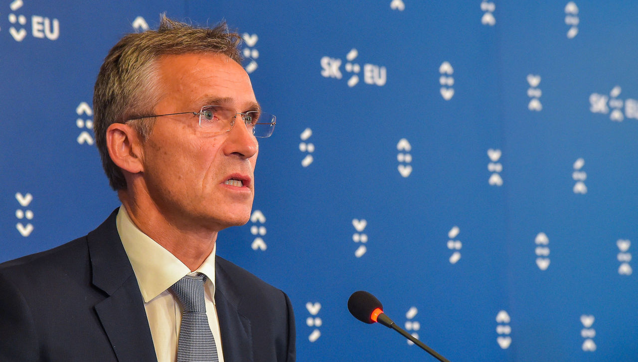 Press point by NATO Secretary General Jens Stoltenberg following the informal meeting of EU Defence Ministers