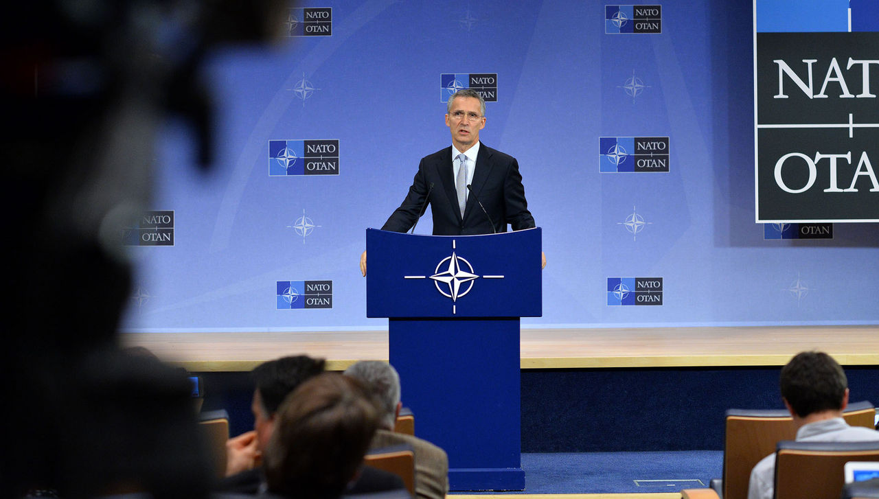 Pre-ministerial press conference by NATO Secretary General Jens Stoltenberg in advance of the meetings of NATO Ministers of Defence on 26-27 October 2016 at NATO headquarters