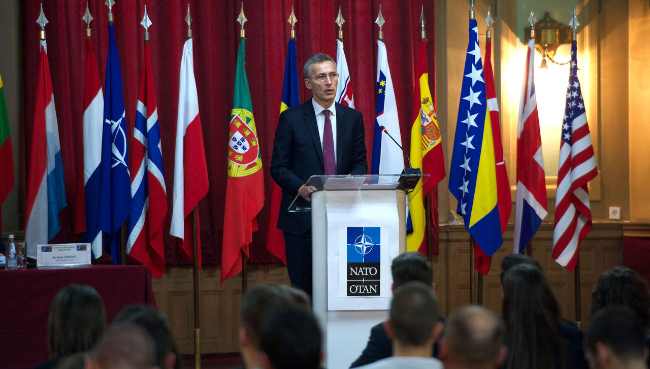 Townhall meeting with students