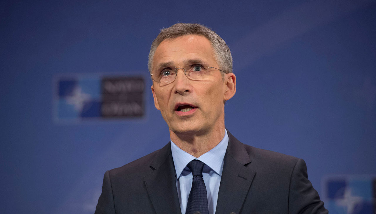 Press conference by NATO Secretary General Jens Stoltenberg following the meetings of NATO Foreign Ministers at NATO headquarters in Brussels
