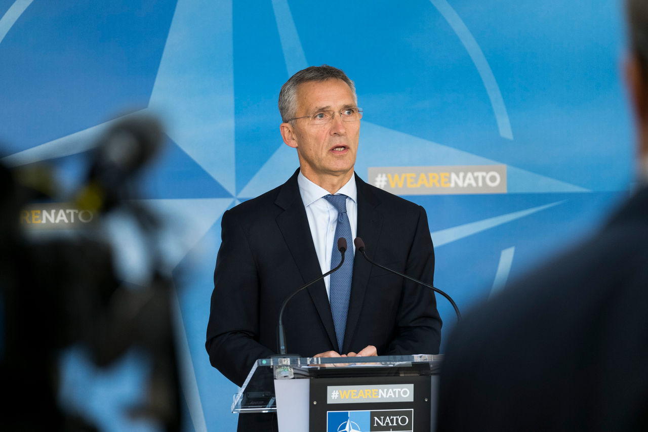 Press point by NATO Secretary General Jens Stoltenberg following the meeting of the NATO-Russia Council