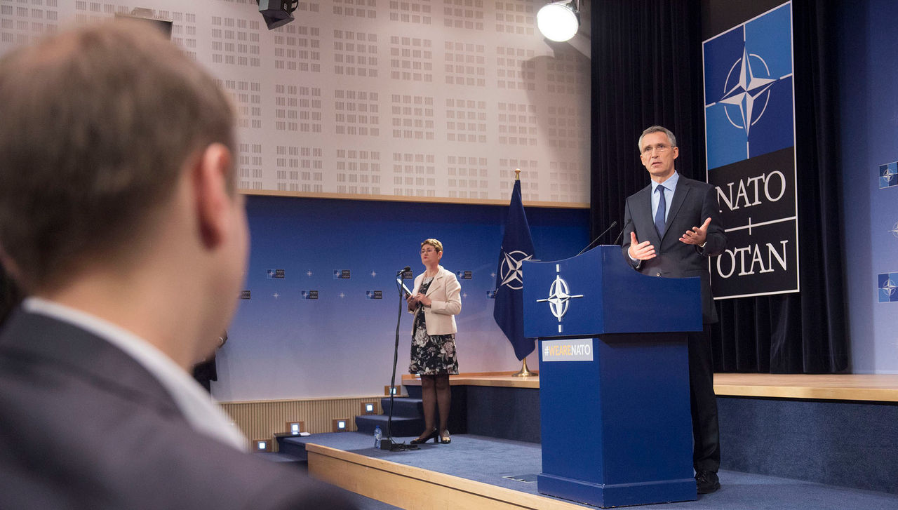 Press Conference by NATO Secretary General Jens Stoltenberg
