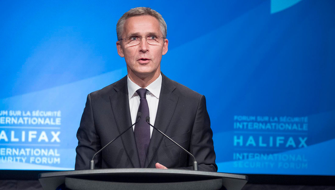 NATO Secretary General Jens Stoltenberg at the Halifax International Security Forum