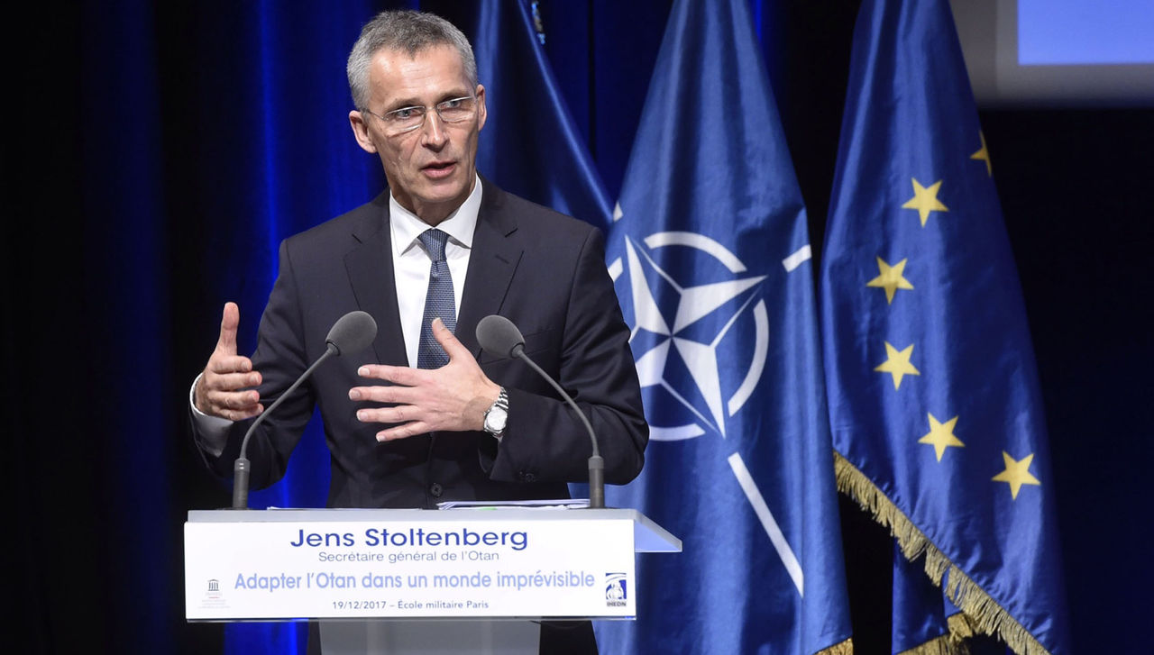 Adapt NATO in an Unpredictable World - Speech by NATO Secretary General Jens Stoltenberg at the Ecole militaire in Paris