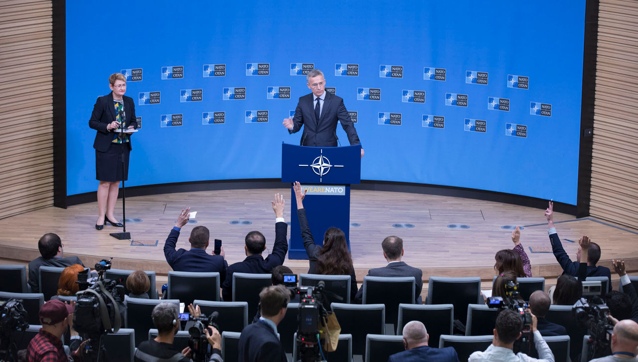 Pre-Ministerial Press Conference by NATO Secretary General Jens Stoltenberg