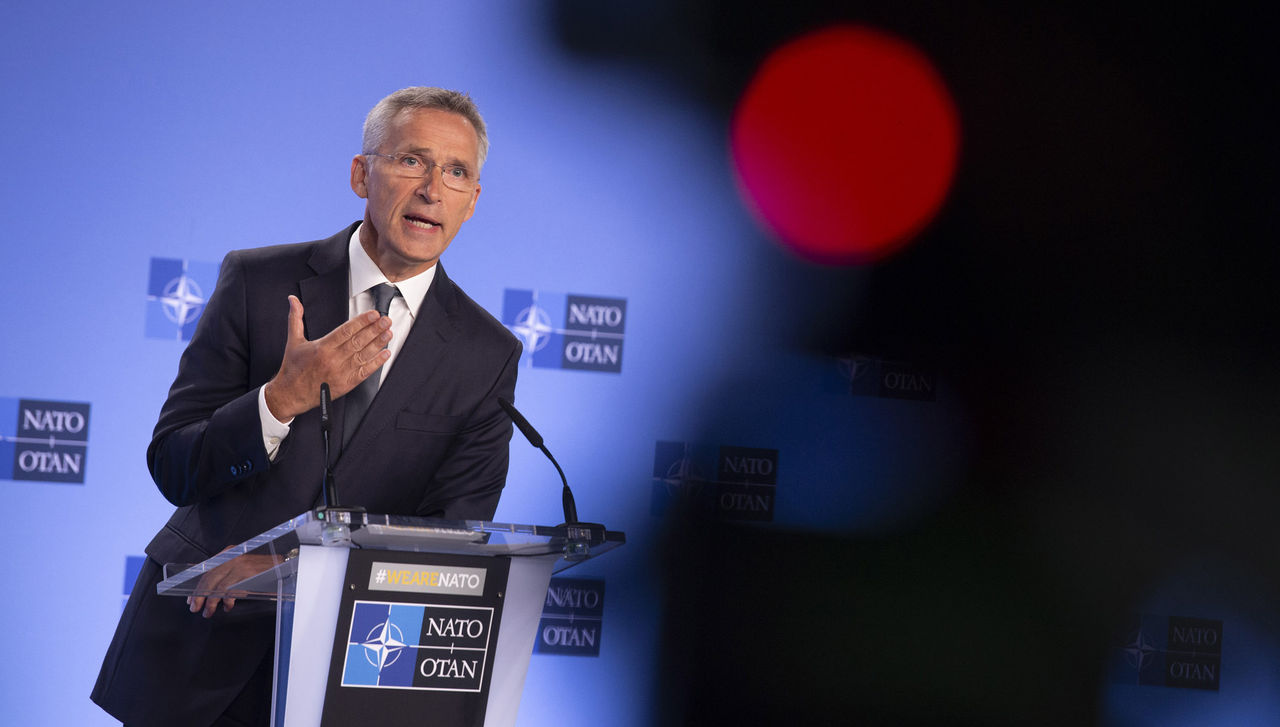 Press point by NATO Secretary General Jens Stoltenberg on the Intermediate-Range Nuclear Forces Treaty