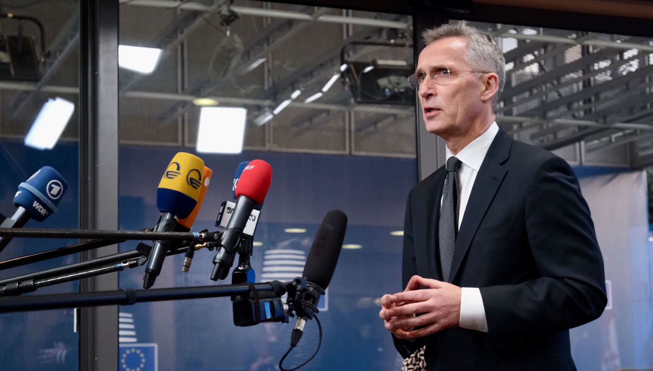 Doorstep statement by NATO Secretary General Jens Stoltenberg prior to the Extraordinary Meeting of the European Union Foreign Affairs Council
