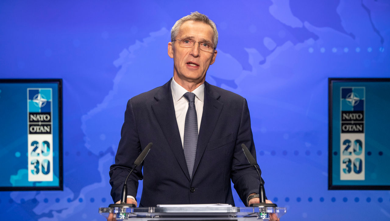 Online pre-ministerial press conference by NATO Secretary General Jens Stoltenberg ahead of the meetings of NATO Ministers of Foreign Affairs on 1 and 2 December