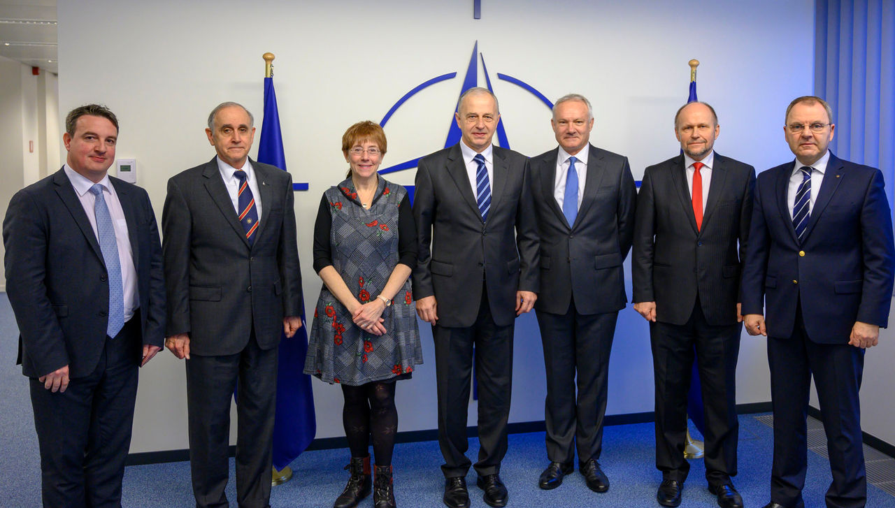 Bilateral meeting between NATO Deputy Secretary General Mircea Geoana and members of the Defence Reform Advisory Board