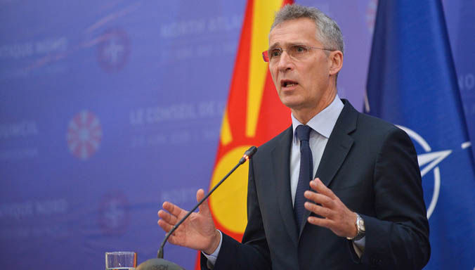 Joint press conference with NATO Secretary General Jens Stoltenberg and Prime Minister of North Macedonia, Zoran Zaev