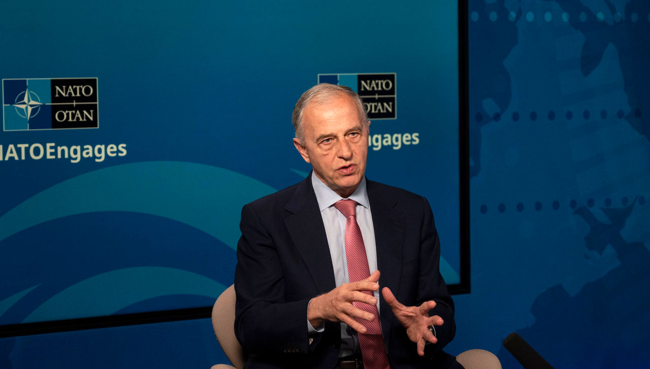 NATO Deputy Secretary General Mircea Geoană discusses NATO’s response to COVID-19 in an online event with Friends of Europe 