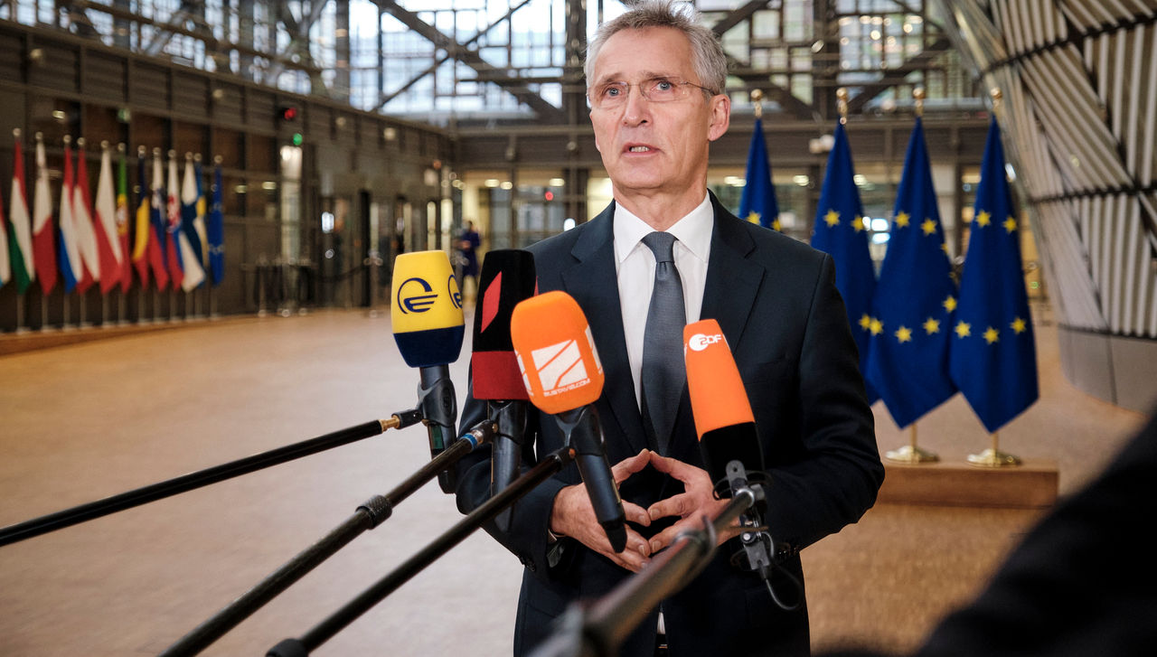 Doorstep statement by NATO Secretary General Jens Stoltenberg upon his arrival at the Council of the EU