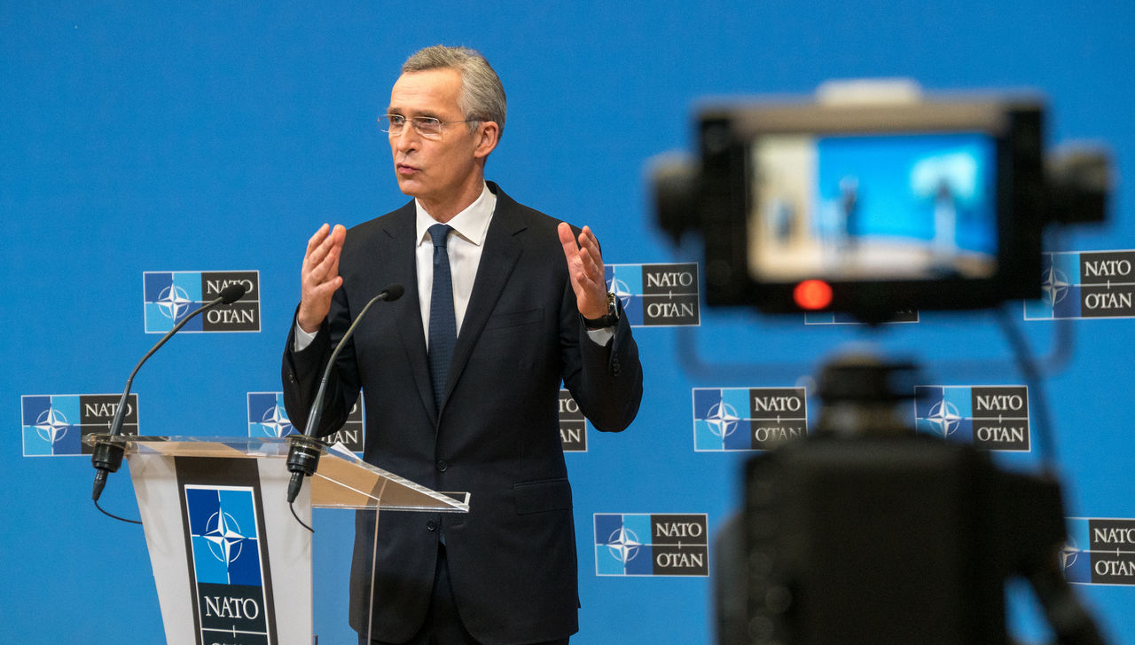 Press conference by NATO Secretary General Jens Stoltenberg after the second day of the Defence Ministers meetings