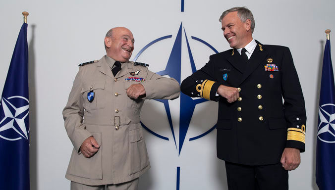 Incoming  CMC Admiral Bauer.