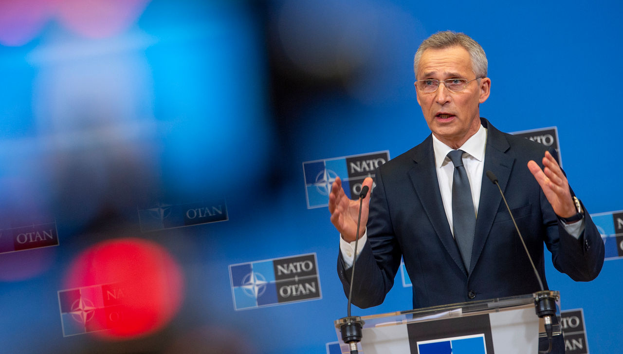 Press conference by Jens Stoltenberg, Secretary General of NATO following the Ministers of Foreign Affairs NAC meeting.