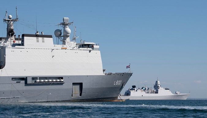 NATO ships participate in UK exercise Joint Warrior 22-2