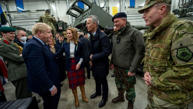 NATO Secretary General Jens Stoltenberg 
the Chair of the NATO Military Committee, Admiral Rob Bauer
the Supreme Allied Commander Europe, General Tod D. Wolters
the Prime Minister of Estonia, Kaja Kallas
UK Prime Minister, Boris Johnson
visit the Tapa Military Base