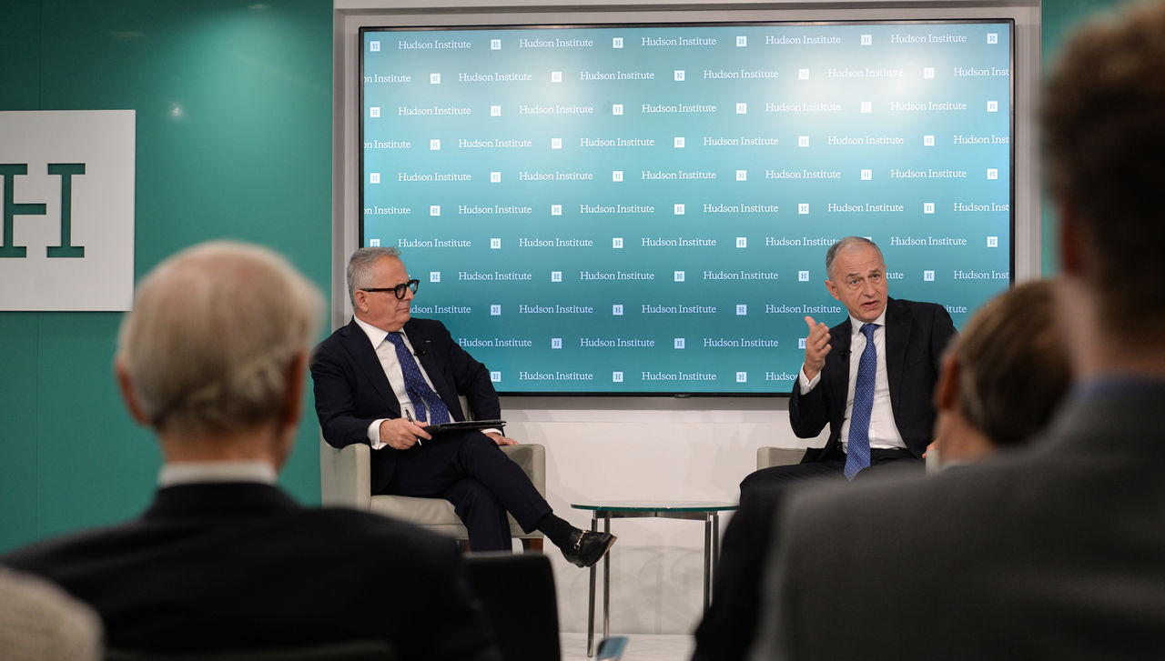 Deputy Secretary General Mircea Geoană praised the United States’ strong leadership in NATO in remarks to the Hudson Institute in Washington D.C. on Wednesday (11 May 2022).