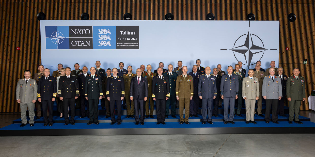 Group Photo with the NATO Chiefs of Defence and Invitees, Finland and Sweden