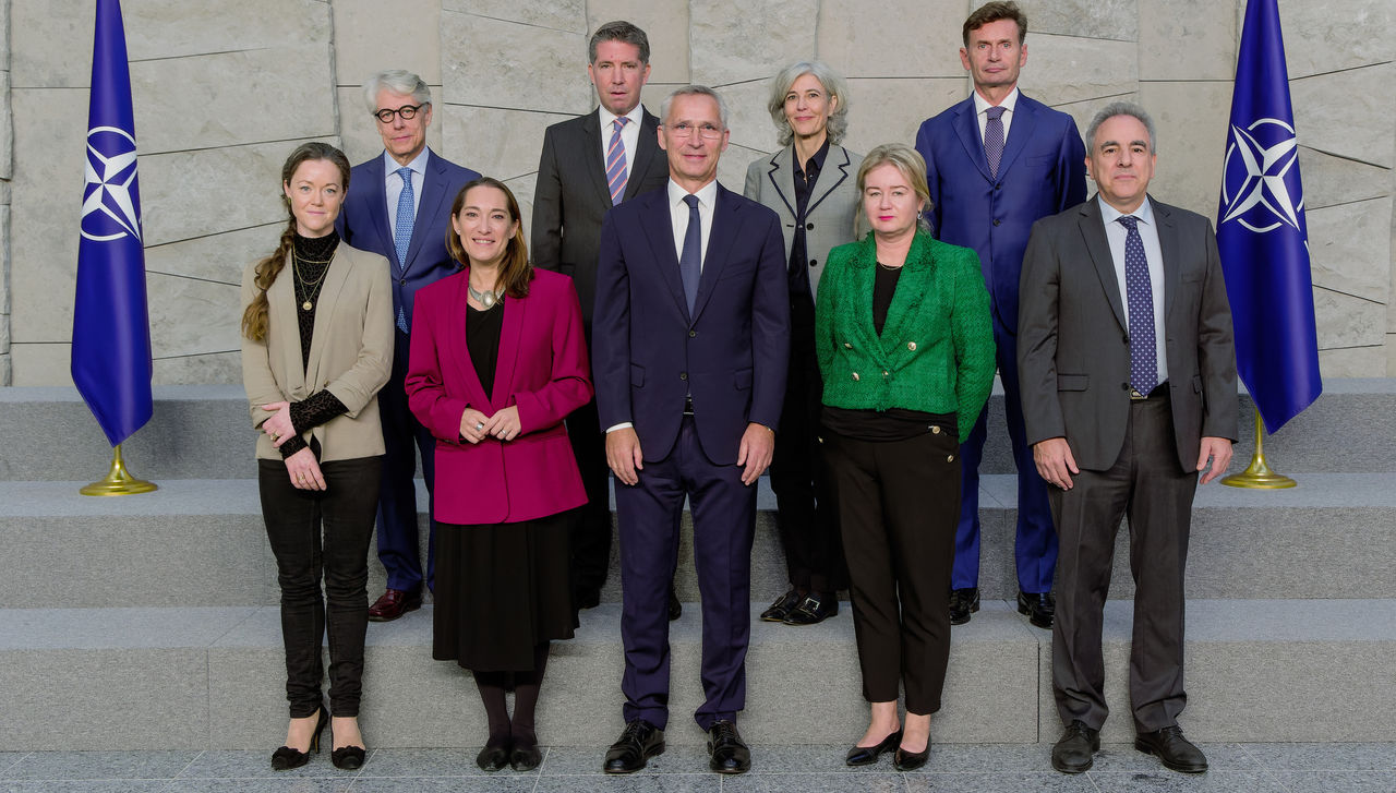 NATO Secretary General Jens Stoltenberg meeting the Group of Experts on the South