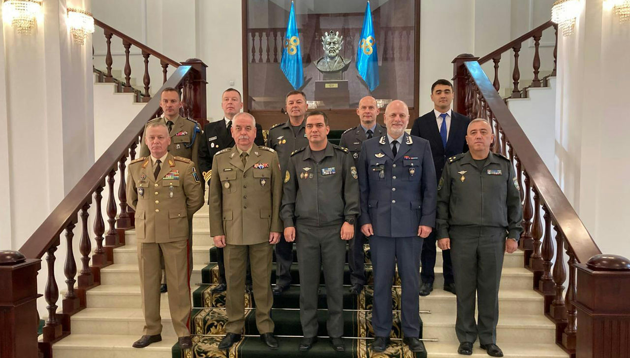 Director General of the NATO International Military Staff (DGIMS), Lieutenant General Janusz Adamczak in Uzbekistan